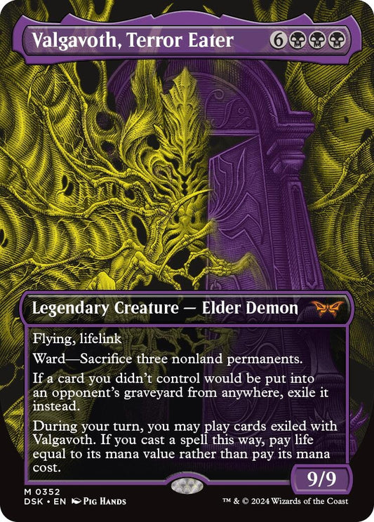 Image for Valgavoth, Terror Eater (Showcase) (352) (Duskmourn: House of Horror) - Magic: The Gathering