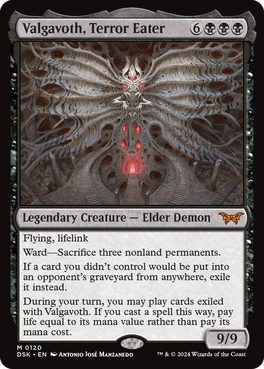Image for Valgavoth, Terror Eater (120) (Duskmourn: House of Horror) - Magic: The Gathering