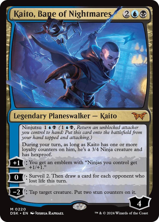 Image for Kaito, Bane of Nightmares (220) (Duskmourn: House of Horror) - Magic: The Gathering