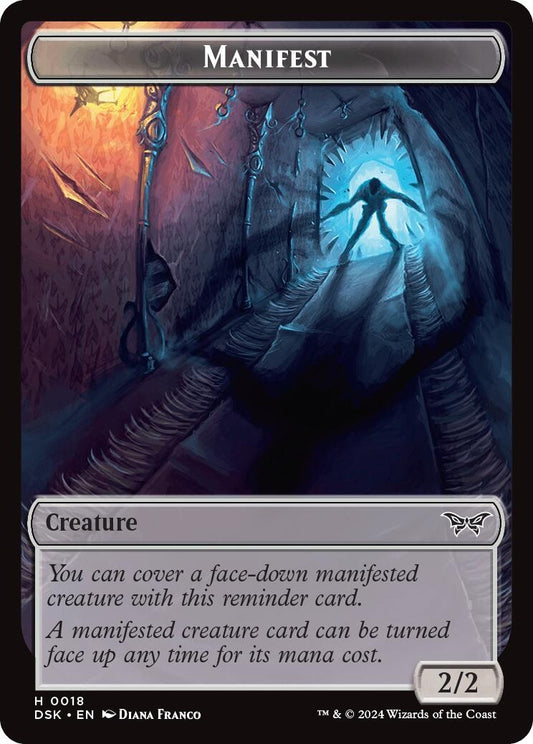 Image for Manifest (18) (Duskmourn: House of Horror) - Magic: The Gathering