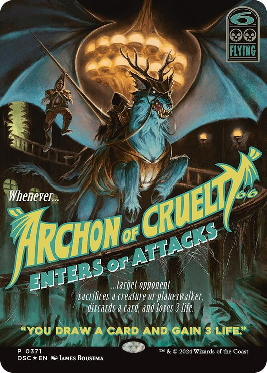 Image for Archon of Cruelty (Showcase) (371) (Commander: Duskmourn: House of Horror) - Magic: The Gathering