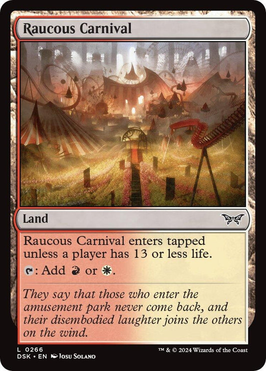 Image for Raucous Carnival (266) (Duskmourn: House of Horror) - Magic: The Gathering