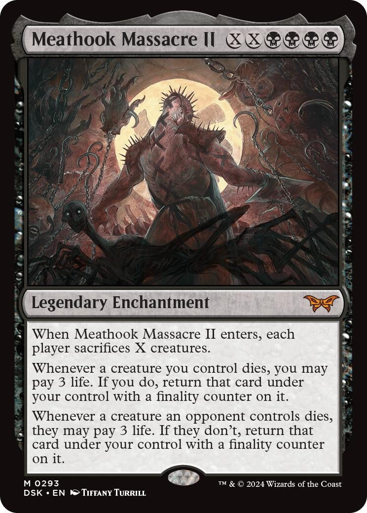 Image for Meathook Massacre II (0293) (293) (Duskmourn: House of Horror) - Magic: The Gathering