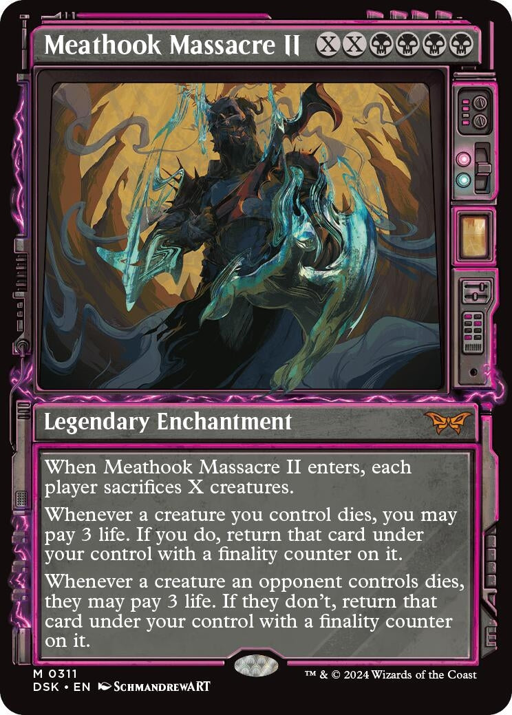 Image for Meathook Massacre II (Showcase) (311) (Duskmourn: House of Horror) - Magic: The Gathering