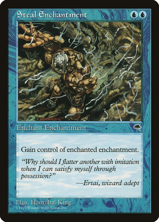 Image for Steal Enchantment (90) (Tempest) - Magic: The Gathering