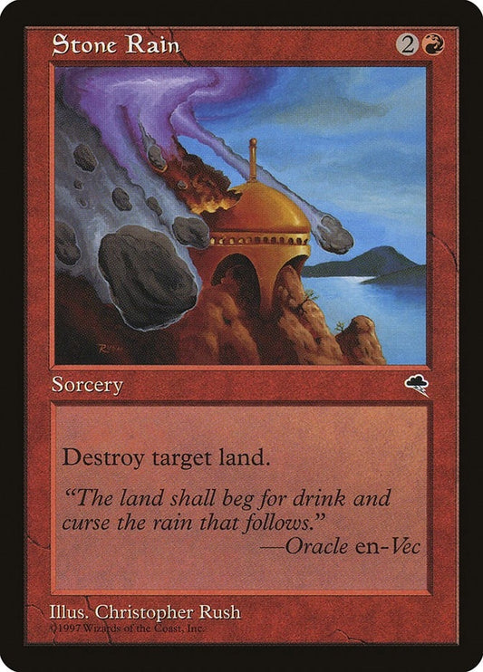 Image for Stone Rain (206) (Tempest) - Magic: The Gathering