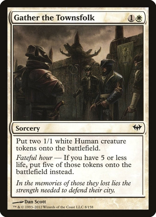 Image for Gather the Townsfolk (8) (Dark Ascension) - Magic: The Gathering