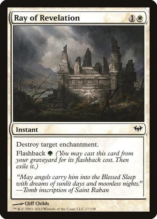 Image for Ray of Revelation (17) (Dark Ascension) - Magic: The Gathering