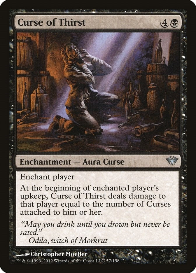 Image for Curse of Thirst (57) (Dark Ascension) - Magic: The Gathering