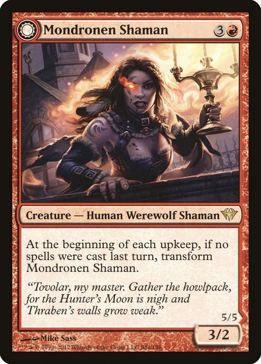 Image for Mondronen Shaman (98) (Dark Ascension) - Magic: The Gathering