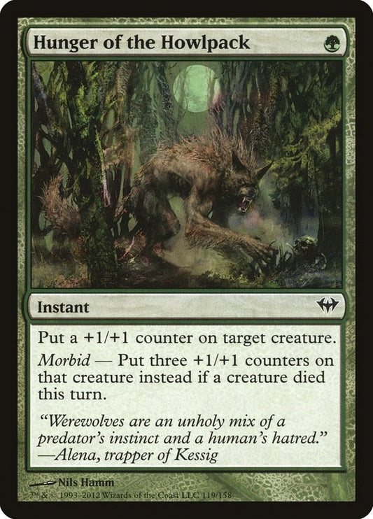 Image for Hunger of the Howlpack (119) (Dark Ascension) - Magic: The Gathering
