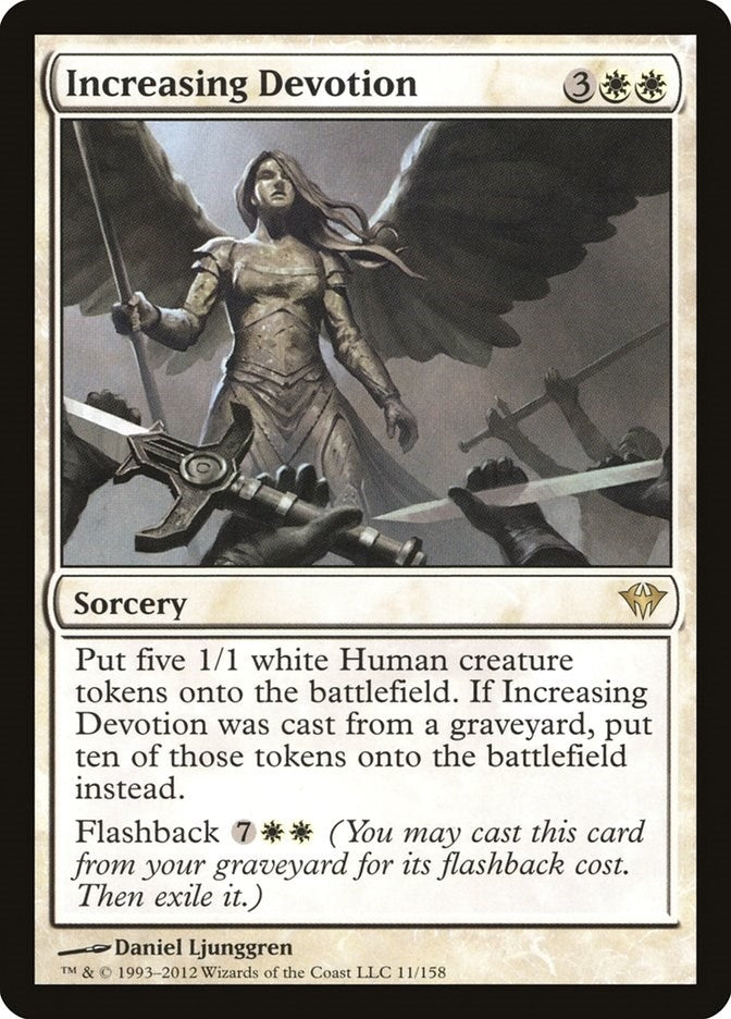 Image for Increasing Devotion (11) (Dark Ascension) - Magic: The Gathering