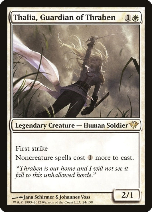 Image for Thalia, Guardian of Thraben (24) (Dark Ascension) - Magic: The Gathering