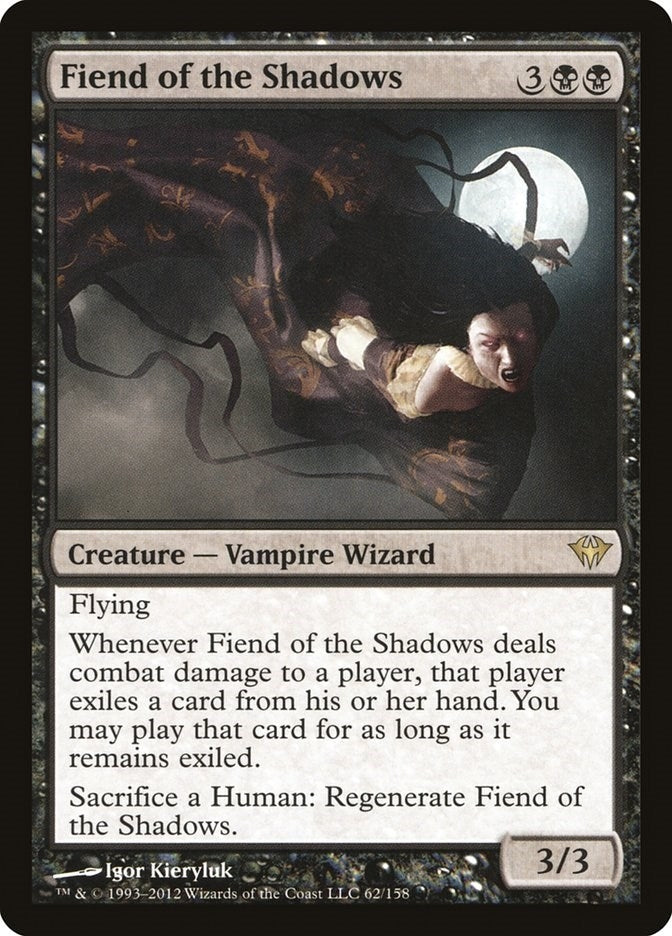 Image for Fiend of the Shadows (62) (Dark Ascension) - Magic: The Gathering