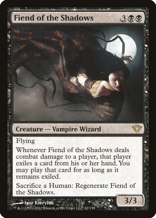 Image for Fiend of the Shadows (62) (Dark Ascension) - Magic: The Gathering