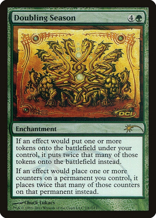 Image for Doubling Season (7) (Judge Promos) - Magic: The Gathering