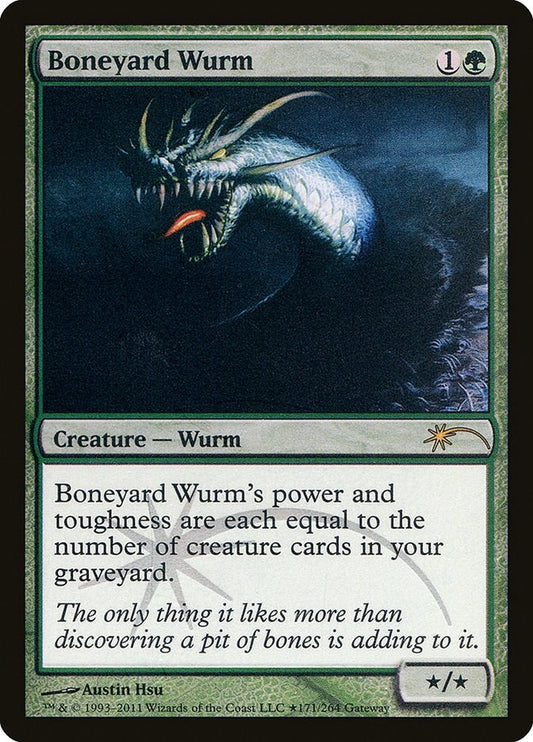 Image for Boneyard Wurm (84) (WPN & Gateway Promos) - Magic: The Gathering