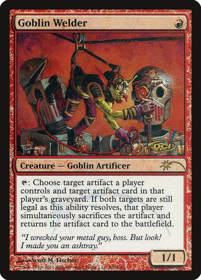 Image for Goblin Welder (8) (Judge Promos) - Magic: The Gathering