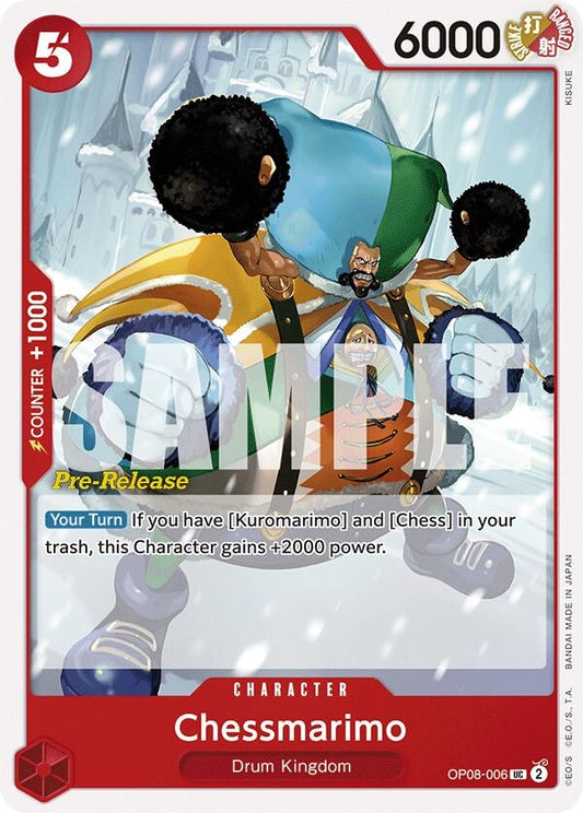Image for Chessmarimo (OP08-006) (Two Legends Pre-Release Cards) - One Piece Card Game