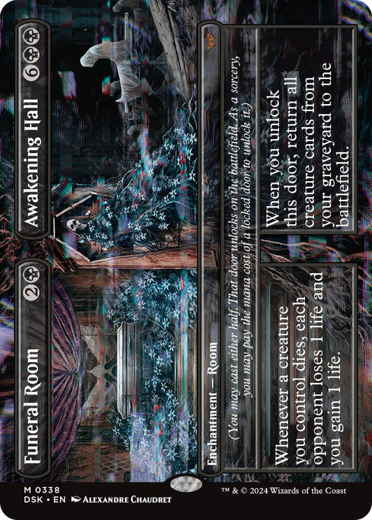 Image for Funeral Room // Awakening Hall (Borderless) (338) (Duskmourn: House of Horror) - Magic: The Gathering