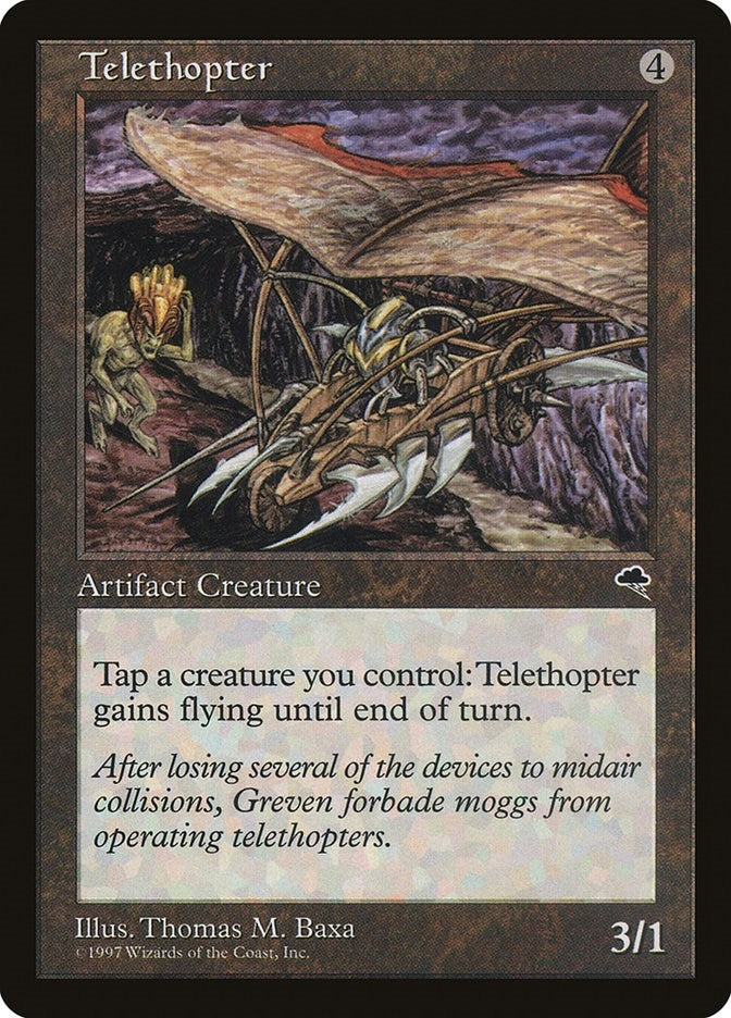 Image for Telethopter (311) (Tempest) - Magic: The Gathering