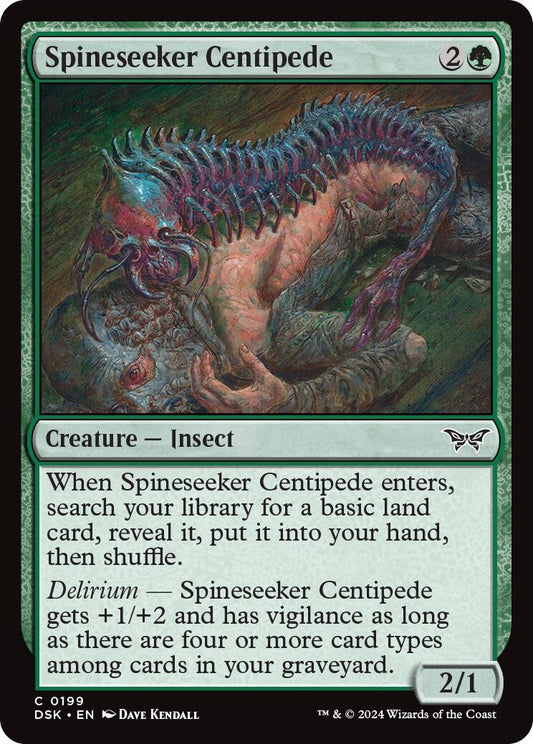 Image for Spineseeker Centipede (199) (Duskmourn: House of Horror) - Magic: The Gathering