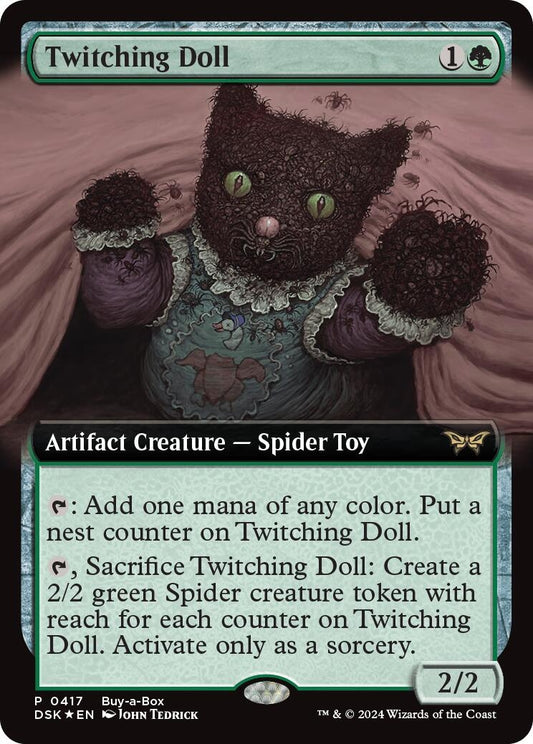 Image for Twitching Doll (Extended Art) (417) (Buy-A-Box Promos) - Magic: The Gathering