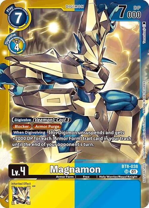 Image for Magnamon (Event Pack 7) (BT8-038 SR) (New Awakening) - Digimon Card Game