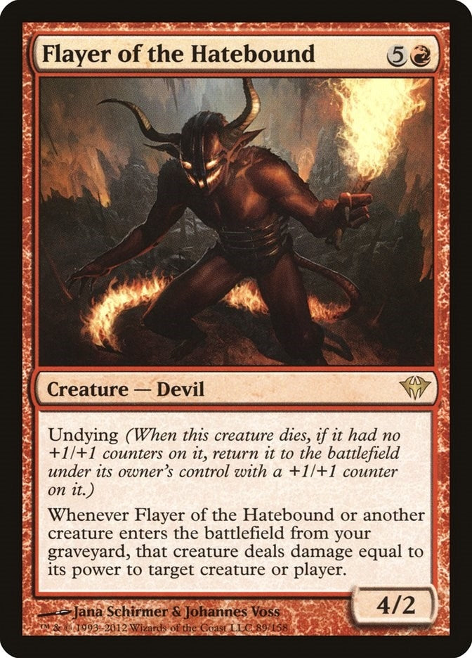 Image for Flayer of the Hatebound (89) (Dark Ascension) - Magic: The Gathering