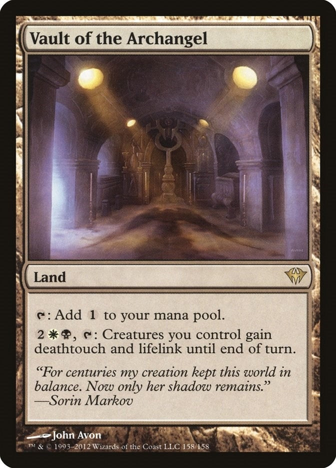 Image for Vault of the Archangel (158) (Dark Ascension) - Magic: The Gathering