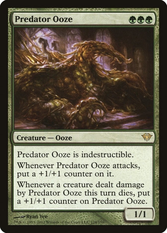 Image for Predator Ooze (124) (Dark Ascension) - Magic: The Gathering