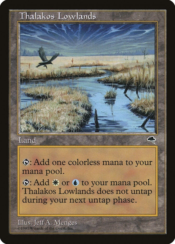 Image for Thalakos Lowlands (328) (Tempest) - Magic: The Gathering
