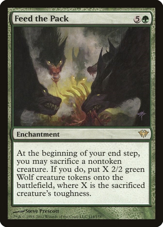 Image for Feed the Pack (114) (Dark Ascension) - Magic: The Gathering
