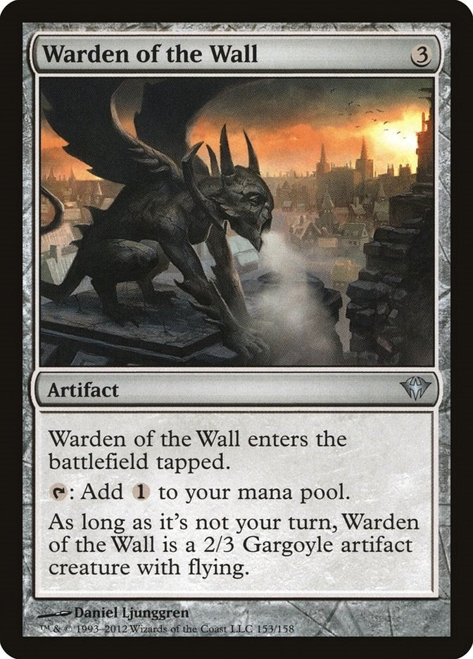 Image for Warden of the Wall (153) (Dark Ascension) - Magic: The Gathering