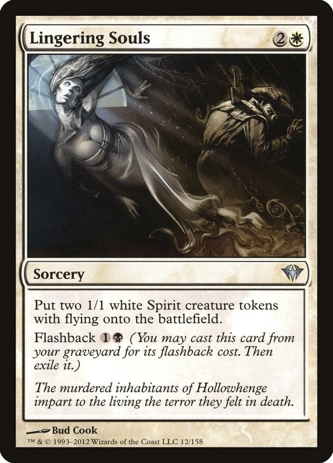Image for Lingering Souls (12) (Dark Ascension) - Magic: The Gathering