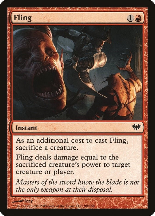 Image for Fling (90) (Dark Ascension) - Magic: The Gathering