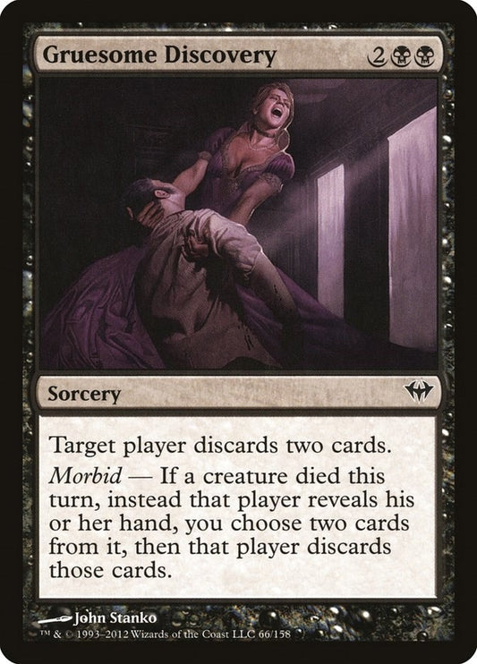 Image for Gruesome Discovery (66) (Dark Ascension) - Magic: The Gathering