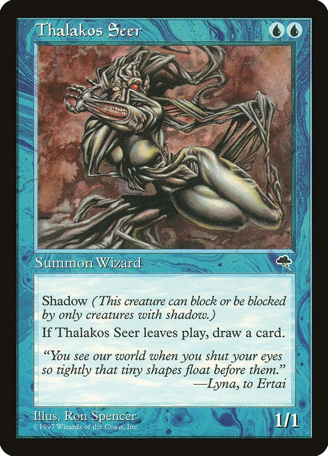 Image for Thalakos Seer (94) (Tempest) - Magic: The Gathering