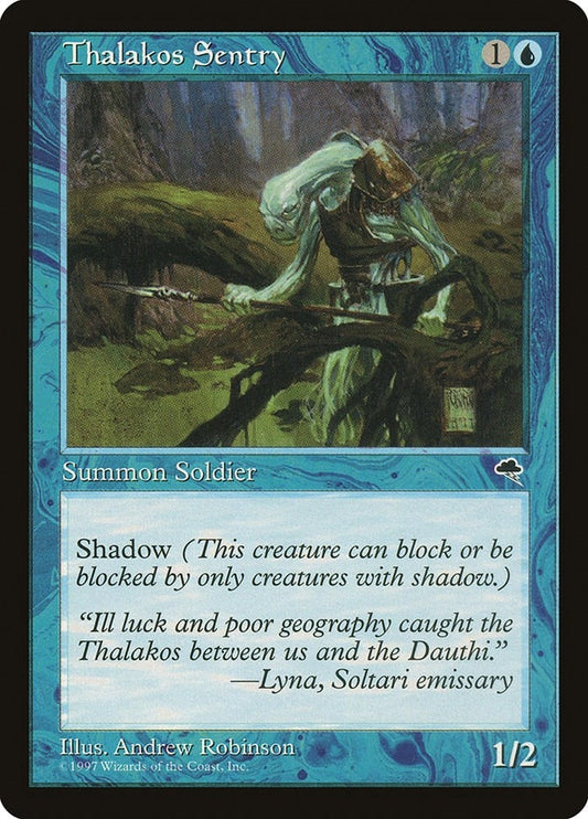 Image for Thalakos Sentry (95) (Tempest) - Magic: The Gathering