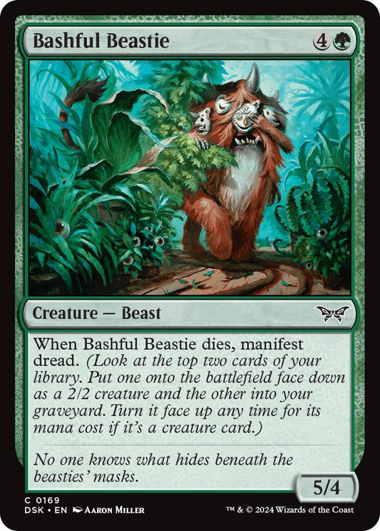 Image for Bashful Beastie (169) (Duskmourn: House of Horror) - Magic: The Gathering
