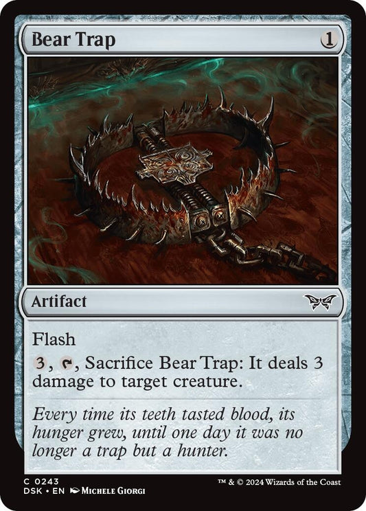 Image for Bear Trap (243) (Duskmourn: House of Horror) - Magic: The Gathering