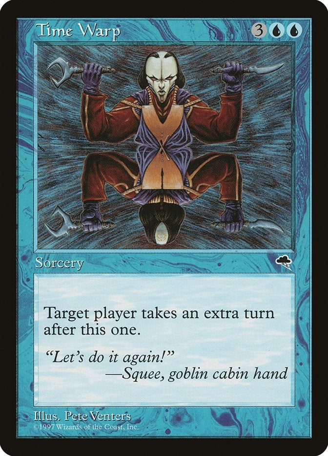 Image for Time Warp (97) (Tempest) - Magic: The Gathering