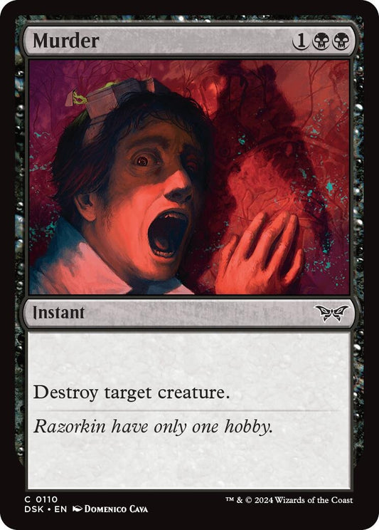Image for Murder (110) (Duskmourn: House of Horror) - Magic: The Gathering
