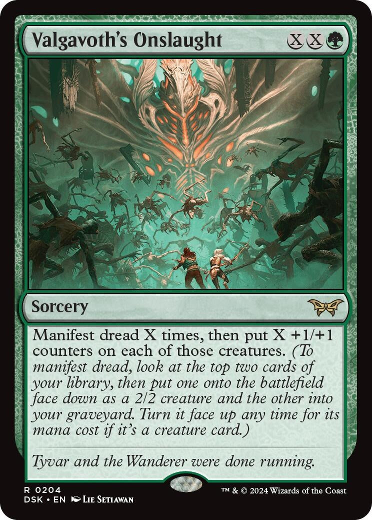 Image for Valgavoth's Onslaught (204) (Duskmourn: House of Horror) - Magic: The Gathering