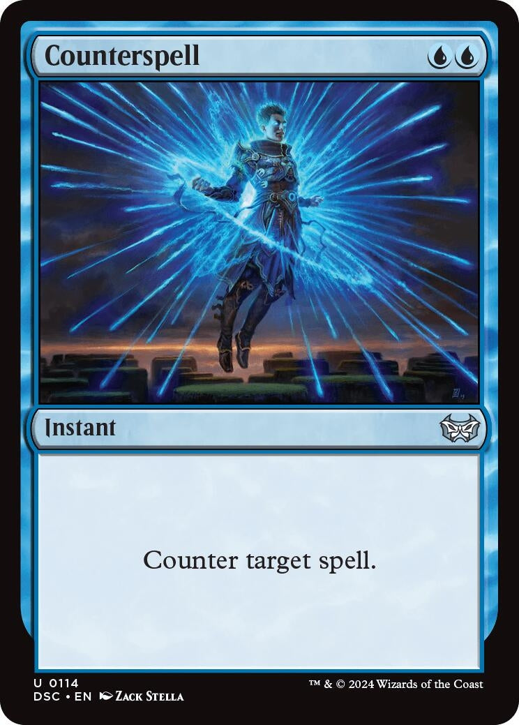 Image for Counterspell (114) (Commander: Duskmourn: House of Horror) - Magic: The Gathering