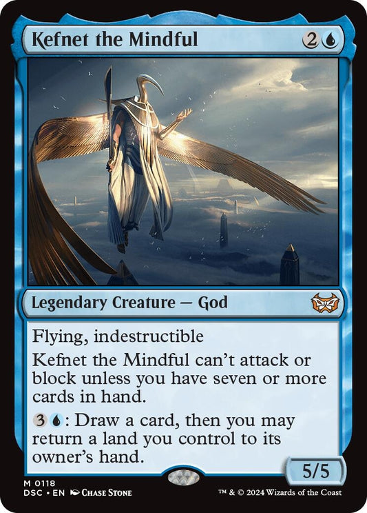 Image for Kefnet the Mindful (118) (Commander: Duskmourn: House of Horror) - Magic: The Gathering