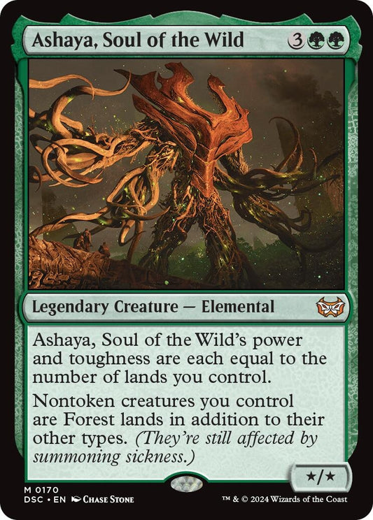 Image for Ashaya, Soul of the Wild (170) (Commander: Duskmourn: House of Horror) - Magic: The Gathering