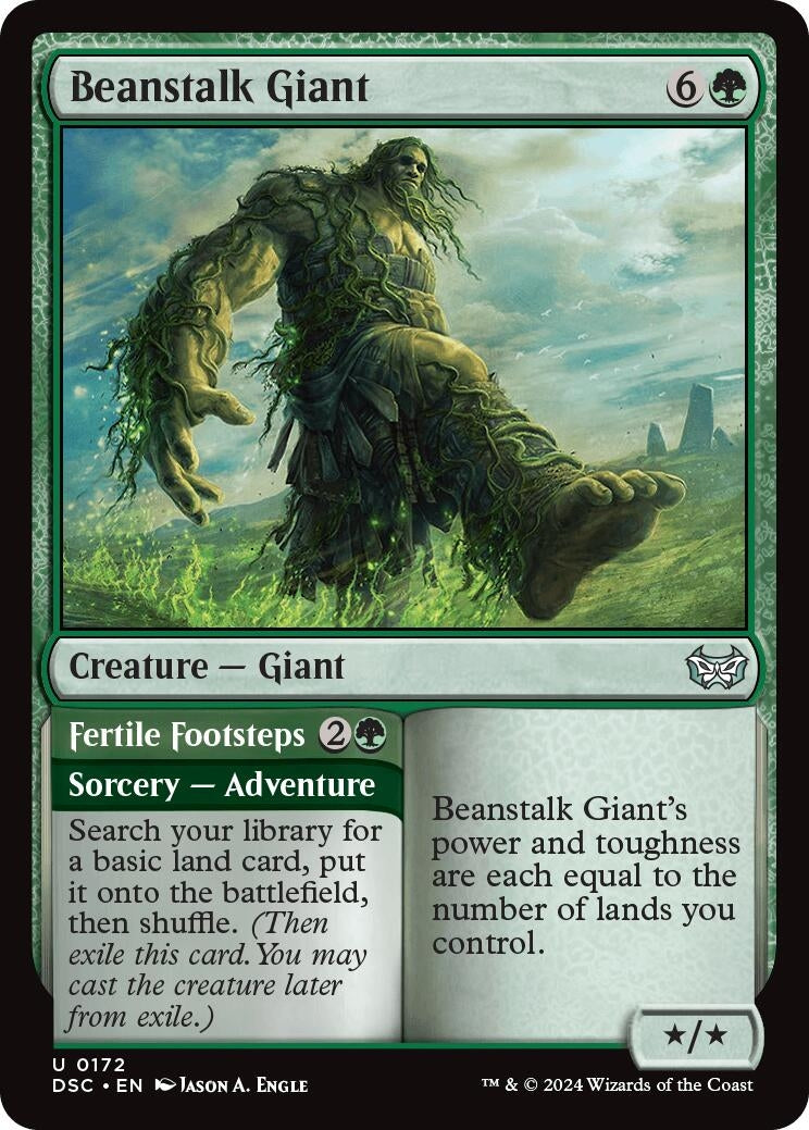 Image for Beanstalk Giant (172) (Commander: Duskmourn: House of Horror) - Magic: The Gathering
