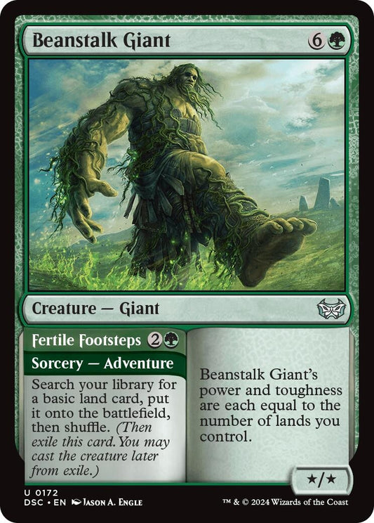 Image for Beanstalk Giant (172) (Commander: Duskmourn: House of Horror) - Magic: The Gathering