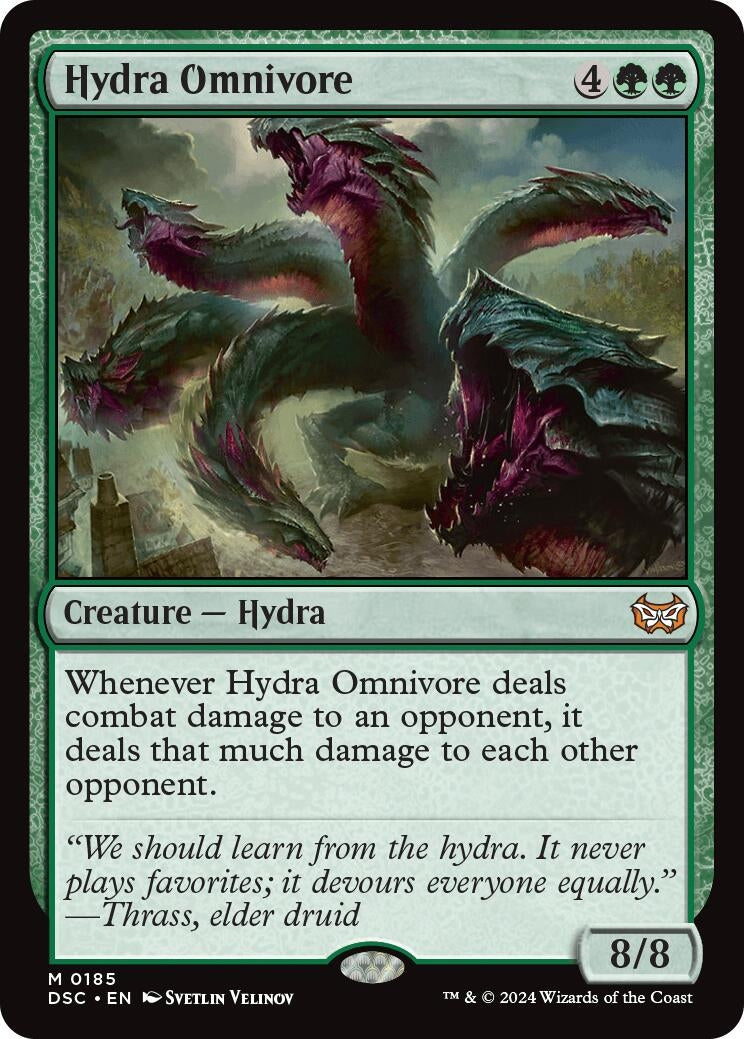 Image for Hydra Omnivore (185) (Commander: Duskmourn: House of Horror) - Magic: The Gathering